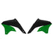 RADIATOR SHROUDS RTECH KAWASAKI KLX450R 07-16 BLACK GREEN - LX2001 - Homewares, Outdoor, Phone Accessories, Cases, Speakers, Headphones + More -