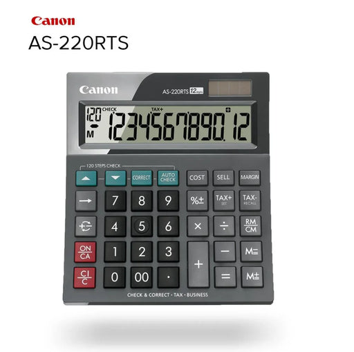 Canon AS-220RTS Desktop Calculator AS220RTS - LX2001 - Homewares, Outdoor, Phone Accessories, Cases, Speakers, Headphones + More -