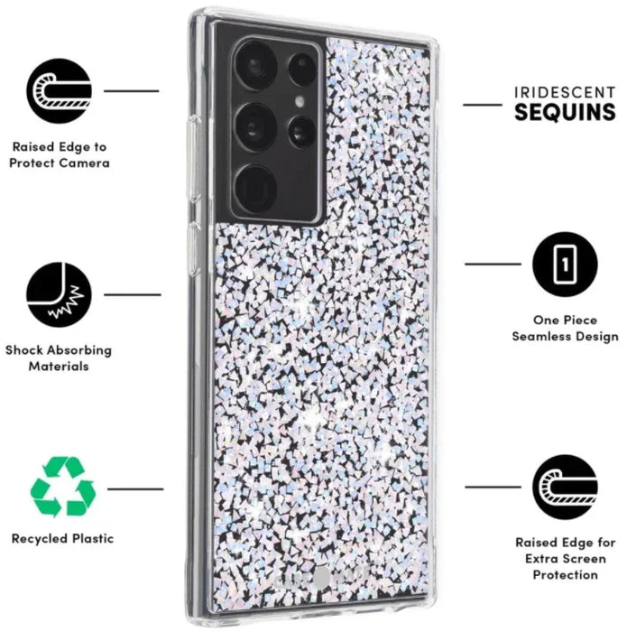 Casemate Samsung Galaxy S22 Ultra 6.8" Case - Twinkle Diamond CM048084 840171711066 - LX2001 - Homewares, Outdoor, Phone Accessories, Cases, Speakers, Headphones + More -