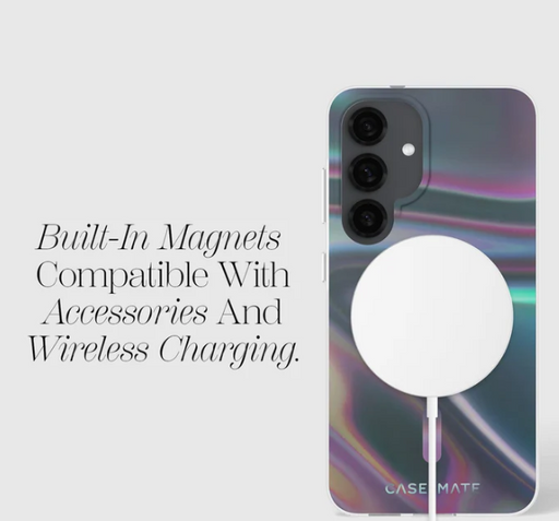 Casemate Samsung Galaxy S25 6.2" Soap Bubble Case - Iridescent