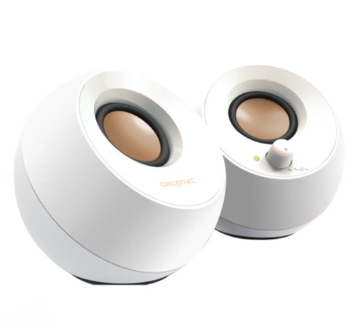 Creative Pebble 2.0 Speaker USB - White - LX2001 - Homewares, Outdoor, Phone Accessories, Cases, Speakers, Headphones + More -