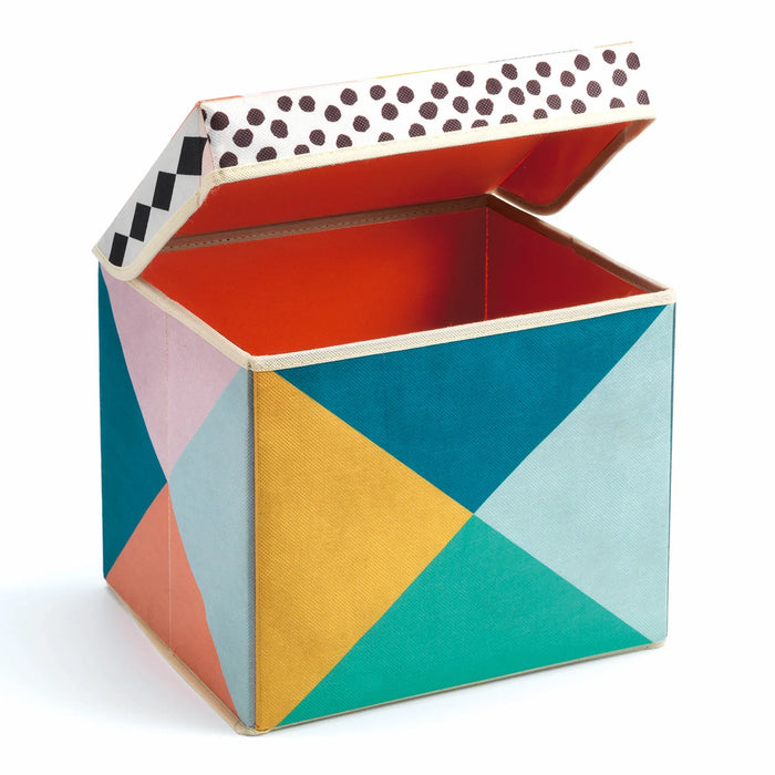 Djeco Toy Boxes - Geometry - LX2001 - Homewares, Outdoor, Phone Accessories, Cases, Speakers, Headphones + More -