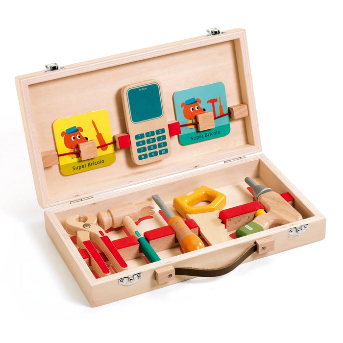 Role Play Super Bricolo wooden playing pieces - LX2001 - Homewares, Outdoor, Phone Accessories, Cases, Speakers, Headphones + More -