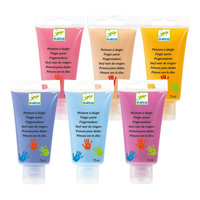 6 finger paint's tubes - sweet - LX2001 - Homewares, Outdoor, Phone Accessories, Cases, Speakers, Headphones + More -