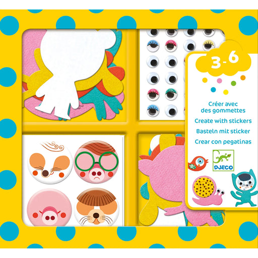 Create With Stickers - I Love Animals - LX2001 - Homewares, Outdoor, Phone Accessories, Cases, Speakers, Headphones + More -