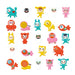 Create With Stickers - I Love Animals - LX2001 - Homewares, Outdoor, Phone Accessories, Cases, Speakers, Headphones + More -