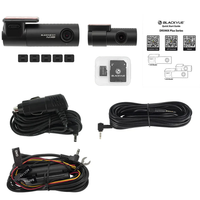 Blackvue Dr590X-2Ch Full Hd Dashcam With 32Gb Micro Sd Card - LX2001 - Homewares, Outdoor, Phone Accessories, Cases, Speakers, Headphones + More -