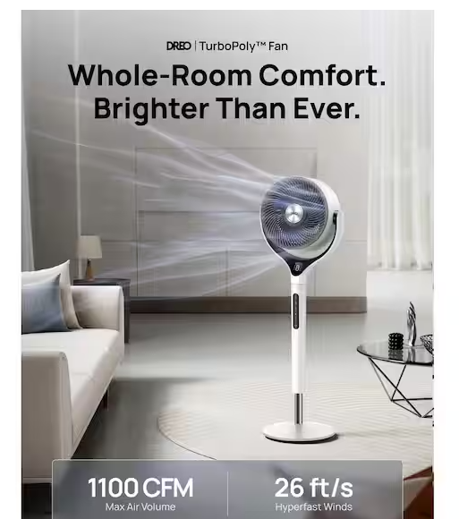Dreo Smart Pedestal Air Circulator Fan