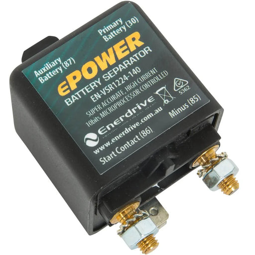 Enerdrive 12/24V-140A Dual Sense Vsr Relay Ip54 (Replaces En61001) - LX2001 - Homewares, Outdoor, Phone Accessories, Cases, Speakers, Headphones + More -