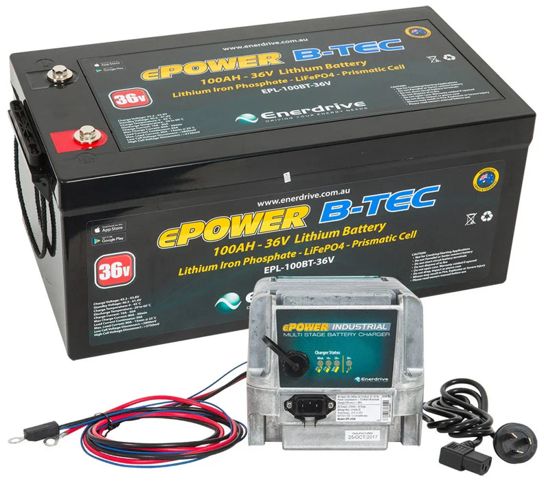 Enerdrive Epower 100A 36V Lifepo4 Battery - LX2001 - Homewares, Outdoor, Phone Accessories, Cases, Speakers, Headphones + More -