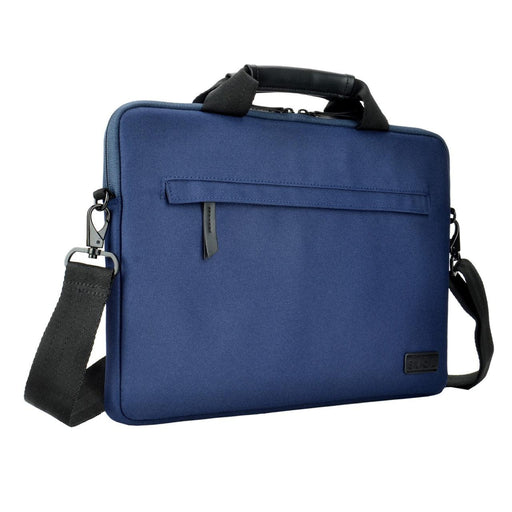 Generation Earth 13.3"-14.1" Laptop Slim Line Briefcase – Navy - LX2001 - Homewares, Outdoor, Phone Accessories, Cases, Speakers, Headphones + More -