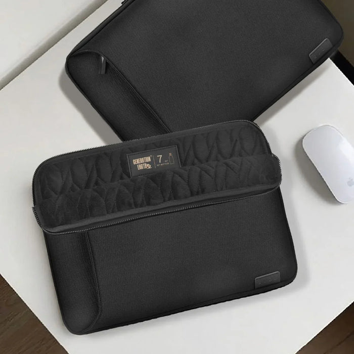 Generation Earth Berlin Recycled 13.3"-14.1" Laptop Sleeve – Black - LX2001 - Homewares, Outdoor, Phone Accessories, Cases, Speakers, Headphones + More -