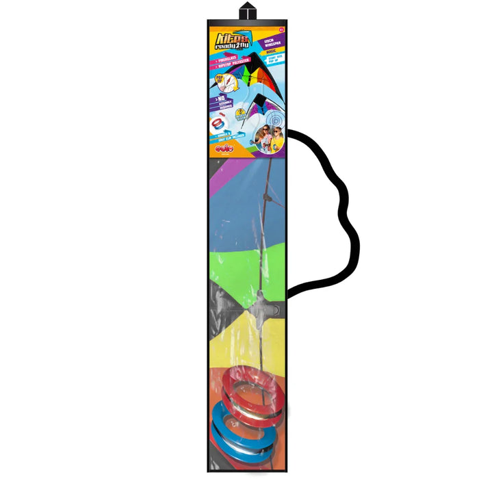 POP UP STUNT KITE - MAGIC 125 CM RAINBOW (2 ASST) - LX2001 - Homewares, Outdoor, Phone Accessories, Cases, Speakers, Headphones + More -