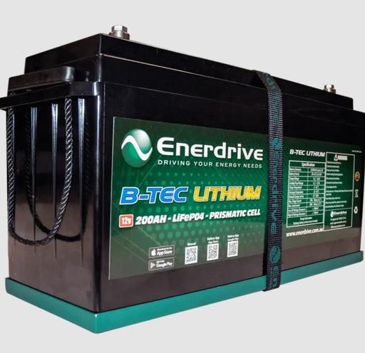 Enerdrive B-Tech 200A 12V Lifepo4 Battery Gen2 - LX2001 - Homewares, Outdoor, Phone Accessories, Cases, Speakers, Headphones + More -