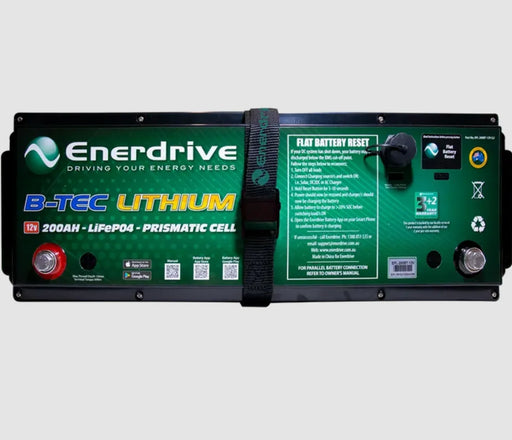 Enerdrive B-Tech 200A 12V Lifepo4 Battery Gen2 - LX2001 - Homewares, Outdoor, Phone Accessories, Cases, Speakers, Headphones + More -