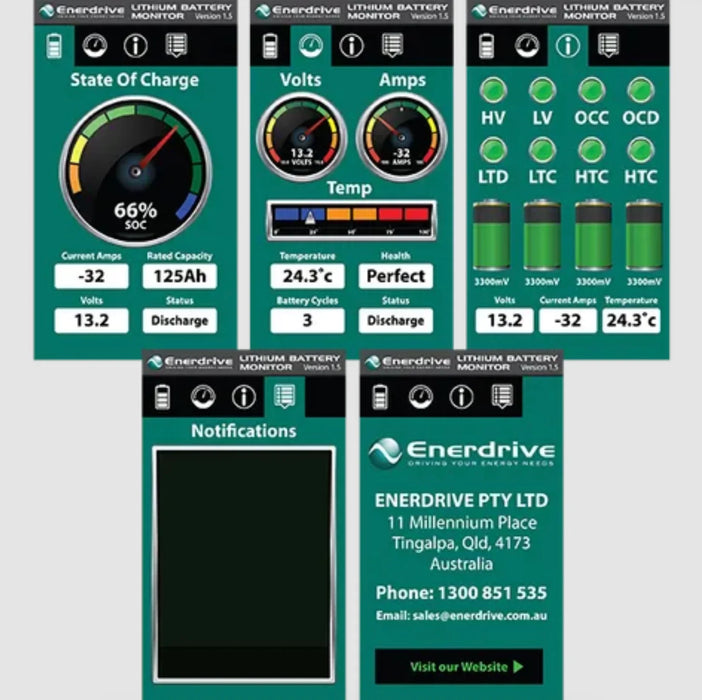 Enerdrive B-Tech 200A 12V Lifepo4 Battery Gen2 - LX2001 - Homewares, Outdoor, Phone Accessories, Cases, Speakers, Headphones + More -