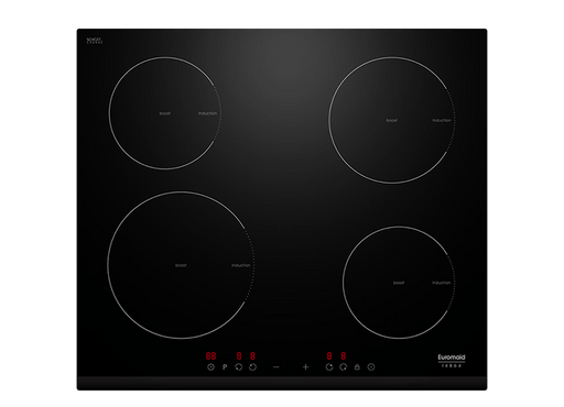 Euromaid 60cm Induction Cooktop with 4 Zones