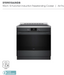 Euromaid 90cm Freestanding with Induction Cooktop - Dark Stainless Steel EFS9010AINDB