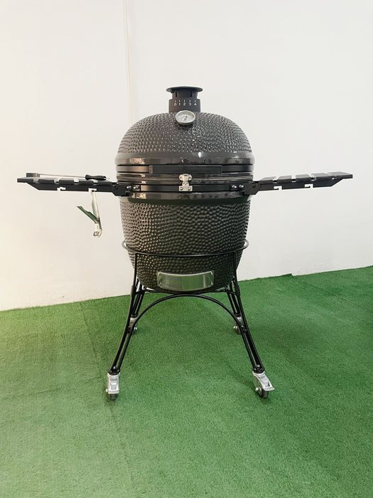 Firehawk 'Stringybark' Kamado Ceramic Charcoal BBQ 68cm (27") - Grey