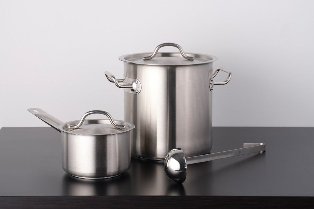 Force stainless steel Saucepan with Lid 120x75mm / 0.8Lt