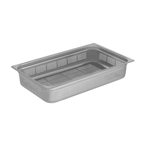 Chef Inox Gastronorm Pan Perforated 1/1 Size 530x325x100mm / 13.7Lt