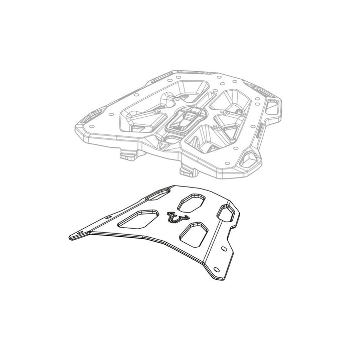Rear Carrier Sw Motech Steel Rack Kawasaki Z900Rs 17-On