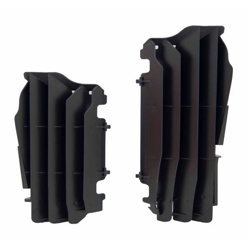 Radiator Louvres Rtech Black Kawasaki Kx250F Kx250X Kx450F Kx450X
