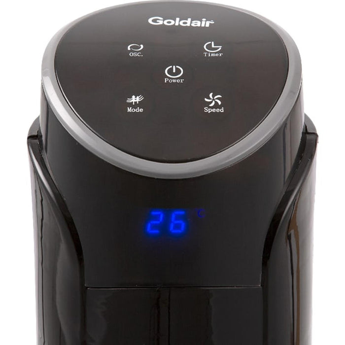 Goldair 101cm Electronic Tower Fan w/ Remote
