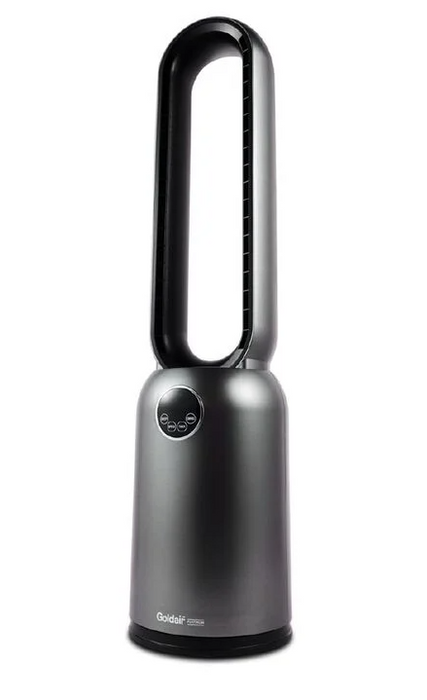 Goldair Platinum Bladeless 88cm Tower Fan