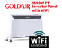 Goldair Pt Platinum 1500W Inverter Panel Heater with WiFi GPPH620 9420014237161