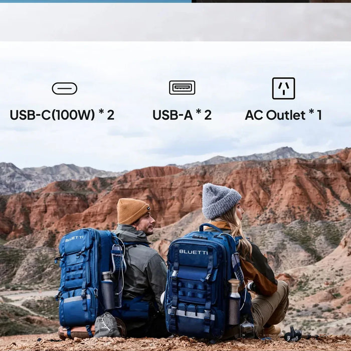 Bluetti Handsfree 2 Backpack Power Station - LX2001 - Homewares, Outdoor, Phone Accessories, Cases, Speakers, Headphones + More -