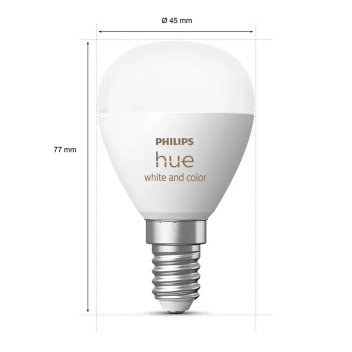 Philips Hue Colour / White Luster E14 Bulb Light - LX2001 - Homewares, Outdoor, Phone Accessories, Cases, Speakers, Headphones + More -
