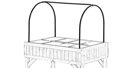 Herb Garden Greenhouse Frame Only