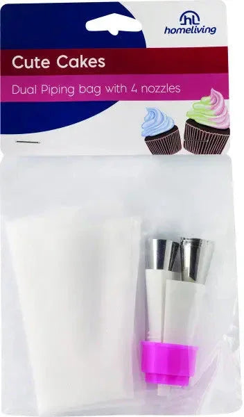 Homeliving Icing Bag with Nozzle - LX2001 - Homewares, Outdoor, Phone Accessories, Cases, Speakers, Headphones + More -