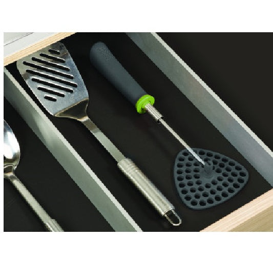 Joseph Joseph Delta Folding Masher - Grey / Green