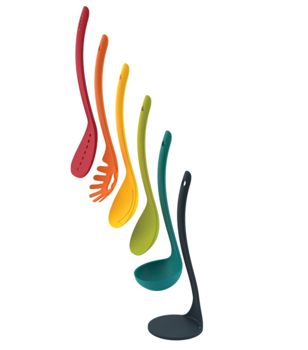 Joseph Joseph Nest Utensils Plus - Multi Colour Spatula Spoon Ladle