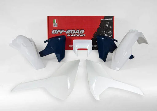 Plastics Kit Rtech 5 Piece White Blue Husqvarna Fe Te Tx 17-19 - LX2001 - Homewares, Outdoor, Phone Accessories, Cases, Speakers, Headphones + More -