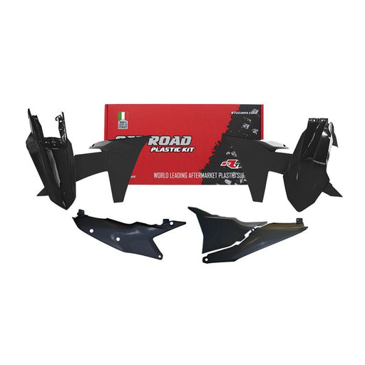 Plastics Kit Rtech 5 Piece Black Ktm Exc Xc-W Exc-F Xcf-W