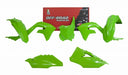 PLASTIC KIT RTECH FRONT&amp;REAR FENDER SIDEPANELS RADIATOR SHROUD&amp;FRONT NUMBERPLATE KAWASAKIKX450F 250F