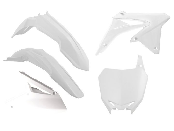 PLASTICS KIT RTECH FRONT&amp; REAR FENDERS SIDEPANELS&amp; RADIATOR SHROUDS&amp; FRONT NUMBERPLATE SUZUKI RMZ450