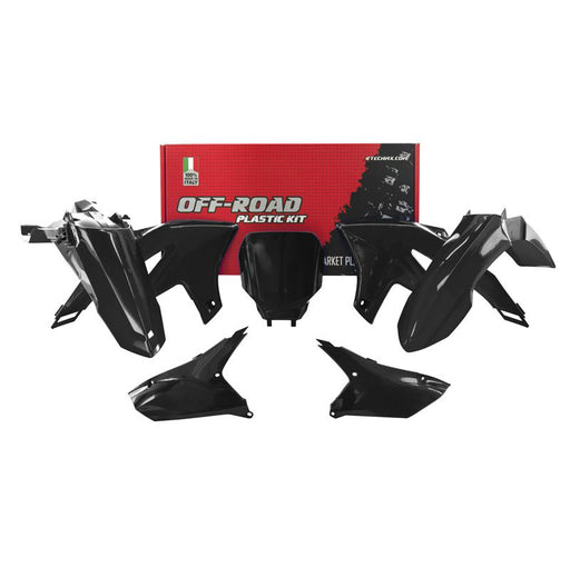 Plastics Kit Rtech 5 Piece Black Yamaha Yz250F 2024 Yamaha Yz450F 23-On Yamaha Y