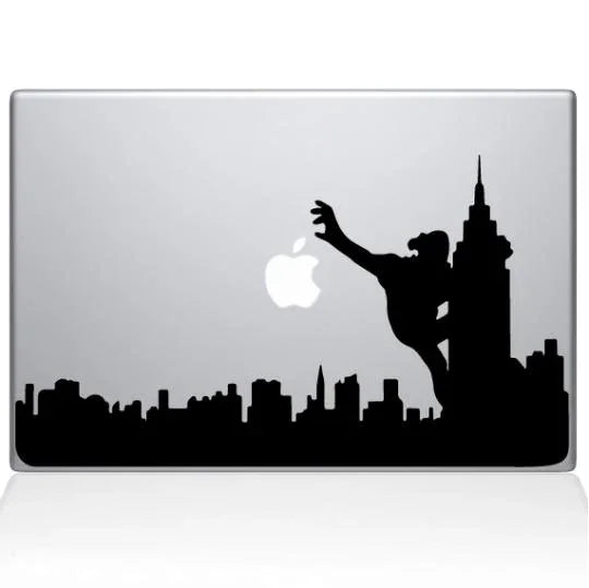 Koosh King Kong City Skyline Macbook Decal - LX2001 - Homewares, Outdoor, Phone Accessories, Cases, Speakers, Headphones + More -