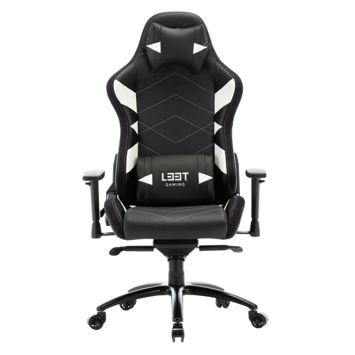 LEET L33T Elite V4 Gaming Chair PU Leather - White