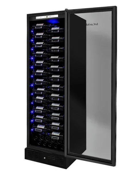 LeCavist 157 bottles Label view Single Zone Wine Cabinet Fridge - Black - LX2001 - Homewares, Outdoor, Phone Accessories, Cases, Speakers, Headphones + More -