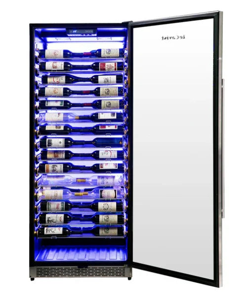 LeCavist 195 Bottle Professional Black Wine Cabinet Fridge - LX2001 - Homewares, Outdoor, Phone Accessories, Cases, Speakers, Headphones + More -