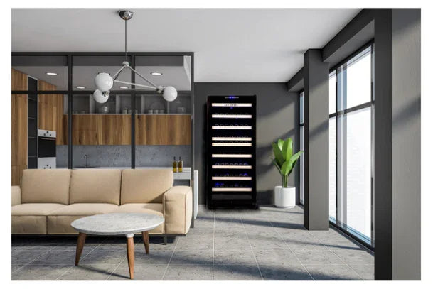 LeCavist 303 Bottle Dual Zone Wine Cabinet Fridge - Black - LX2001 - Homewares, Outdoor, Phone Accessories, Cases, Speakers, Headphones + More -