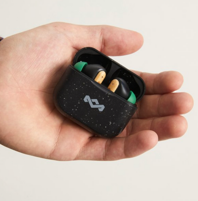 MARLEY Little Bird True Wireless Earbuds Earphones - Signature Black EM-JE123-SB