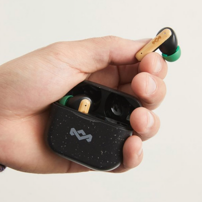 MARLEY Little Bird True Wireless Earbuds Earphones - Signature Black EM-JE123-SB