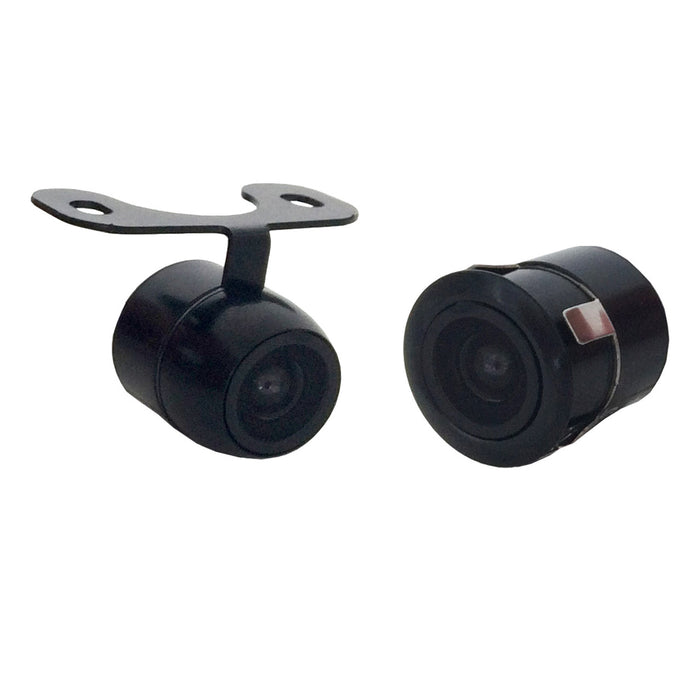 Mongoose 160 Deg Rca Vertical Flush Or Butterfly Mount Camera - Selectable Cvbs