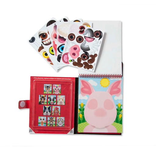 Make-a-Face Farm Reusable Sticker Pad - LX2001 - Homewares, Outdoor, Phone Accessories, Cases, Speakers, Headphones + More -